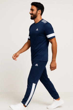 CoolFit Navy Tracksuit | Dri-Fit for Men