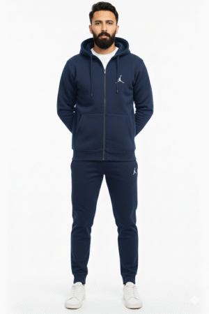 Classic Solid Navy | Hooded-Tracksuit